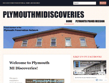Tablet Screenshot of plymouthmidiscoveries.com